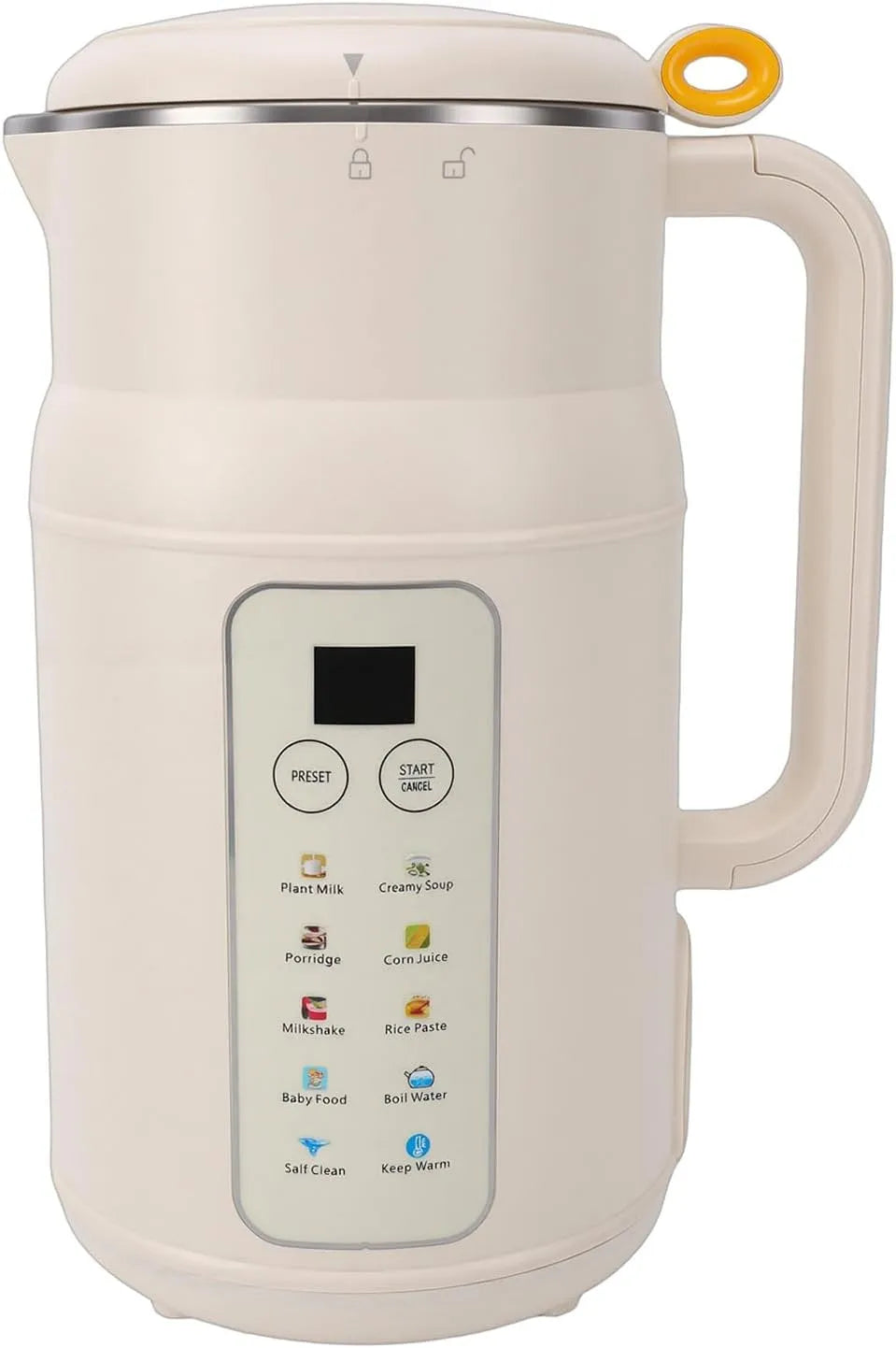 Blender, 1200 Ml, Thuisgebruik EU-stekker 220V, Ml Waterdichting Wasbare Sojamelk Maker Blender Slimme