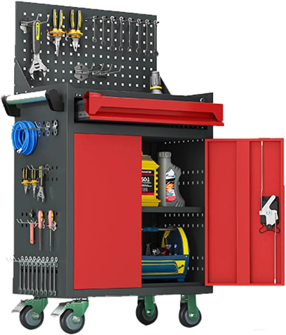 Werkbank met Der en Pegboard Tool nizer met handvat voor Ga en Sto Solut voor Gereedschap en Accessoires met voor Ga en Sto Solut voor Gereedschap
