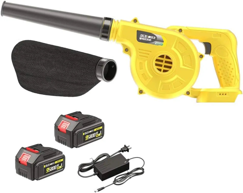 Stofzuiger met 21V, 1.7kg en voor tuinreiniging, Elektrische bladblazer en stofzuiger