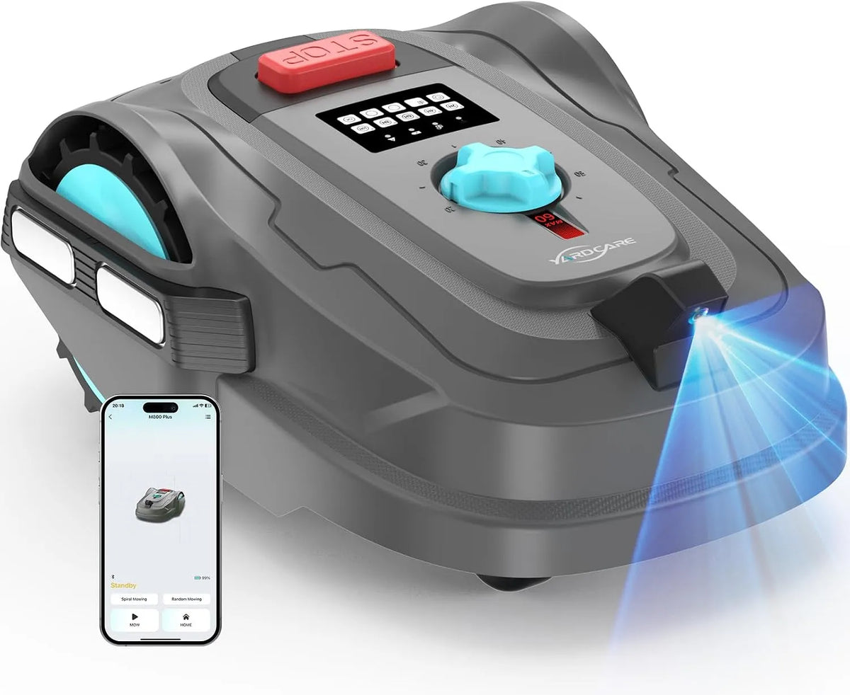 Robotmaaier, M800Plus, 800 m2 grasmaaier, U-vormige maaimodus