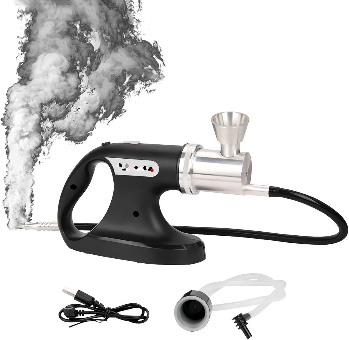 Draagbare voedselroker kit-8 met 21.5 x 16 x 7 cm, 24 uur en Usb