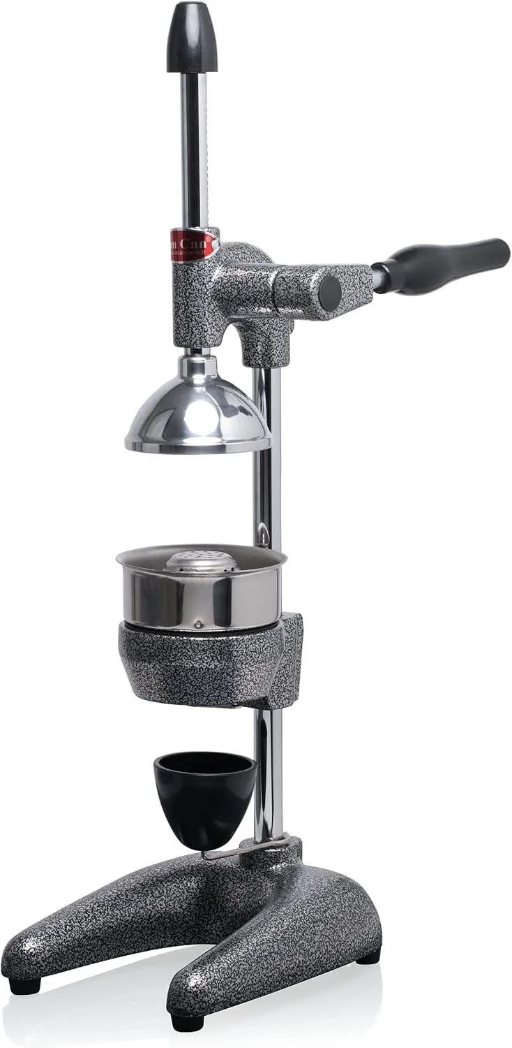 Can-Can Commerciële Grade Granaatappel en Citrus Juicer CAN001 met 55 cm, 65 cm, RVS en zilver