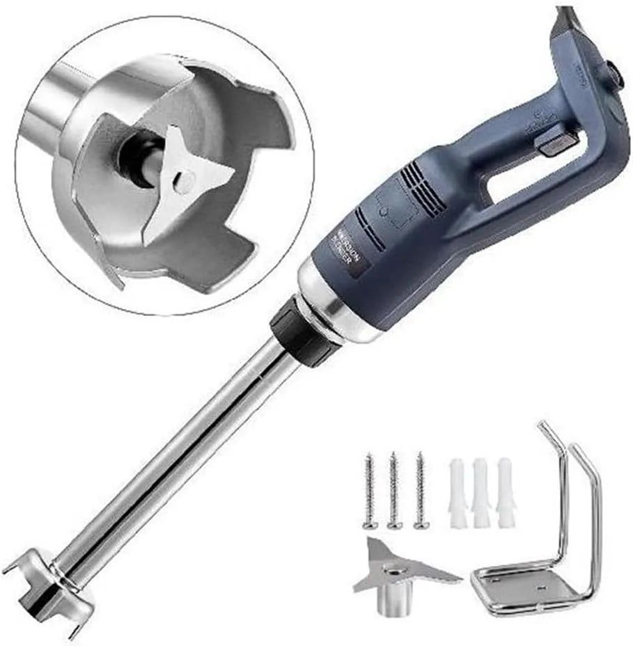 Veiligheidsknop Ruimtebesparend Verdikt mes Commerciële staafmixer Elektrische handmixerstick voor verschillende soorten voedsel Voor beginners DIY C