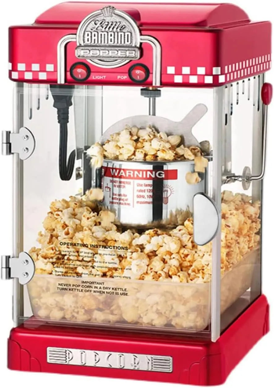 Veelzijdige machine, compact formaat, Automatische Popcorn Popper voor thuis en evenementen