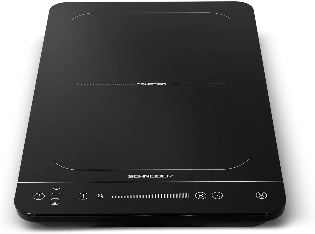 Kookplaat met 3500 W, timer, 55 x 33 cm, 10 standen en aanraakbediening