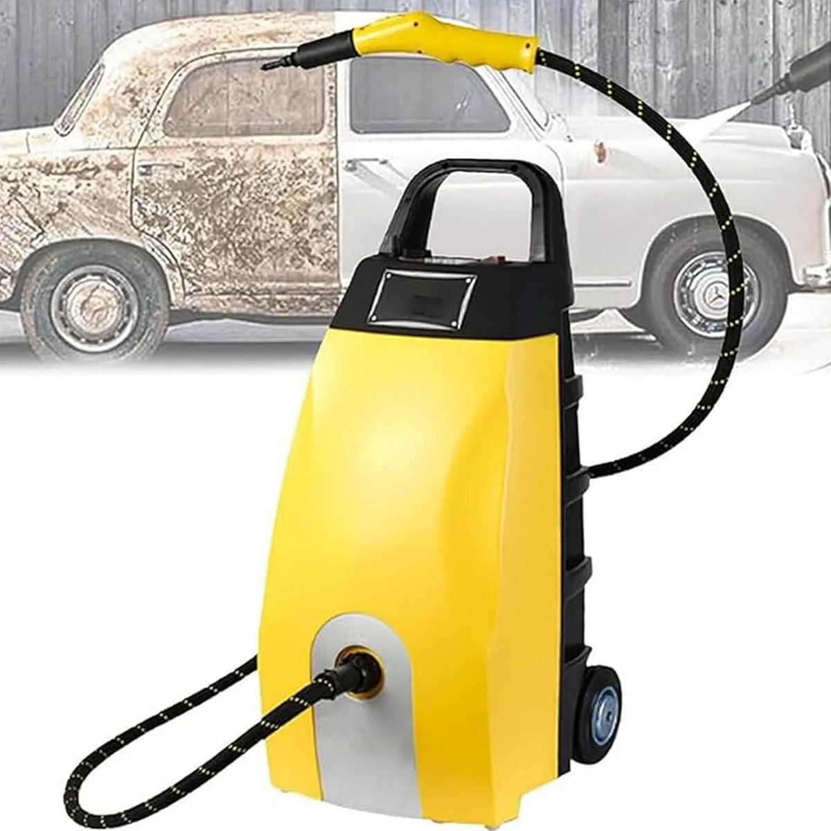 Stoomreiniger met 3000 W, 220V, 2500 W, 110V, 4-5 bar, 150 °C, 180 °C en 20-30 seconden