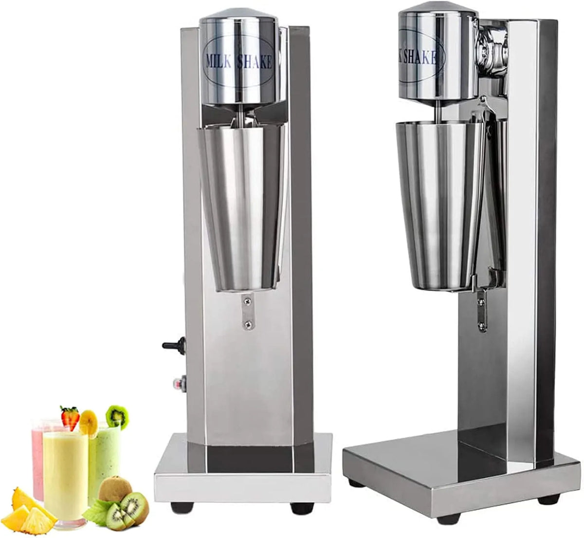 Blender, 800ML Cup, Verstelbare Milkshake Maker Machine Ijs Drank Mixer