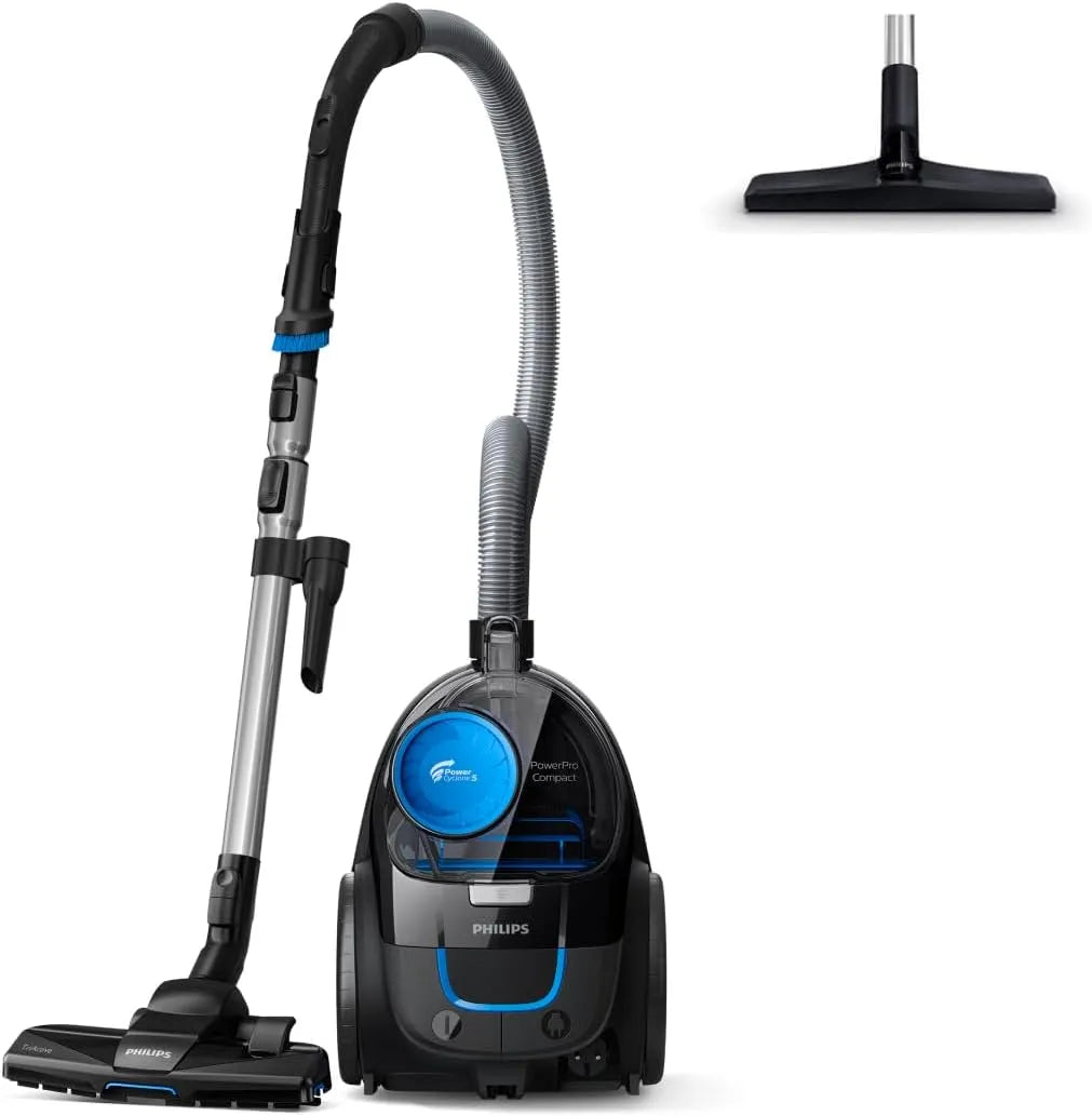 Philips Stofzuiger FC9331/09 met Mondstuk reinigt in 3 richtingen, Eenvoudig te legen stofbak, 900 Watt, Met allergiefilter en Mondstuk voor harde
