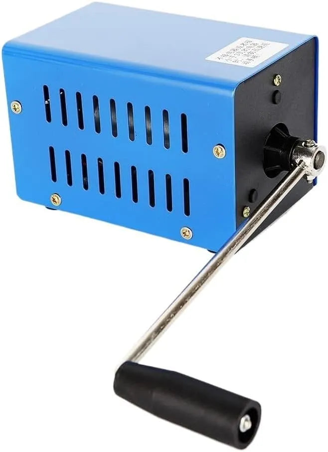 Lader, Handmatige handslingergenerator, 2000 tpm, 20 W energieopbrengst, USB