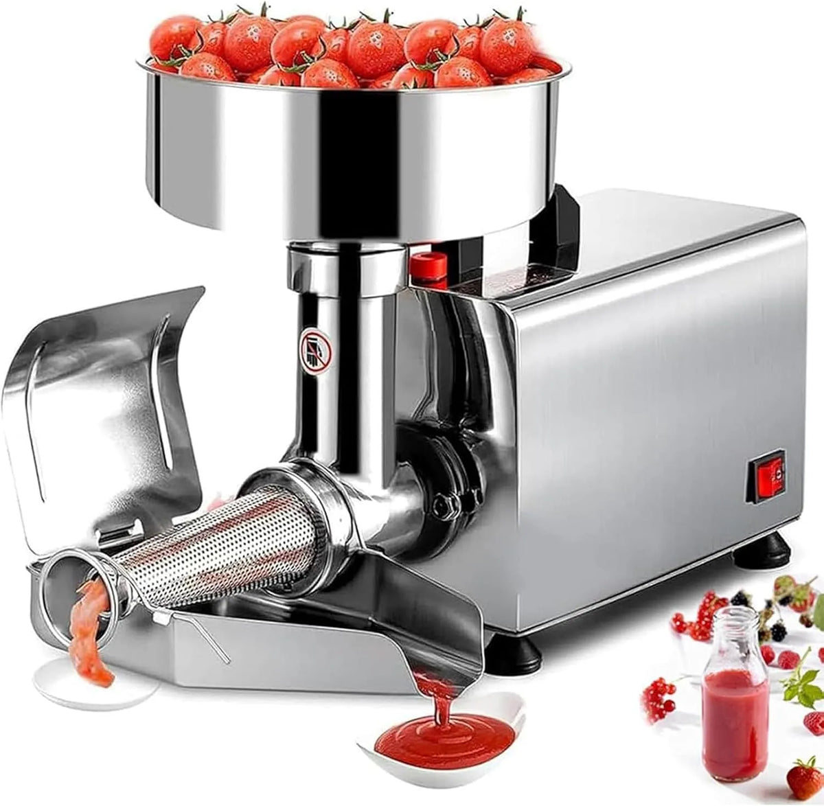 Commerciële Machine, het Inblikken van Puree en Sauzen, en Sausmaker, Commerciële Machine van de Tomatenzeef