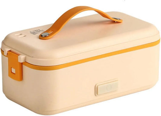 Elektrische Verwarmde Lunchbox Voedselverwarmer Draagbare Auto Kantoor Voedselverwarmer Container 300 W met Verwijderbare Roestvrijstalen Container