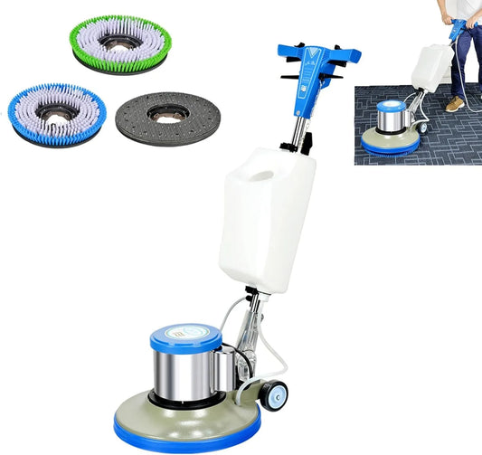 Vloerschrobmachine, Vloerpolijstmachine, tapijtbufferschrobber, 17 inch