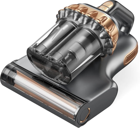 Bed met 18 kPa en voor tapijt, harde vloeren en dierenharen, draadloze matrasreiniger 18 kPa met 254 nm UV‐C‐licht