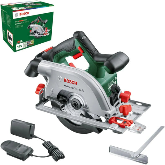 Lader, B1402, max.zaagdiepte 53 mm 18 volt systeem, 1x 2 5 Ah accu en, oplader groen Set 1 Accu