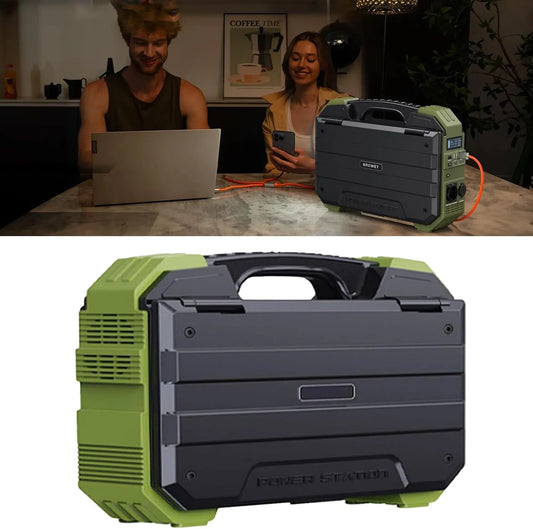 Zonnepaneel, 1600 W, 1024 Wh, Stroomgenerator Met Ingebouwd Opvouwbaar Zonnepaneel Van 40 W