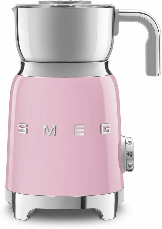 SMEG MFF11PKEU, model MFF11PKEU, Melkopschuimer 50'S Style, Pastel pink