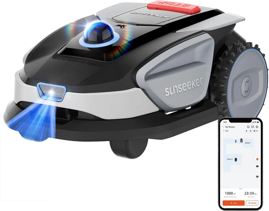 Robotmaaier, S4, 1000 m2, LiDAR 360° + Vision AI