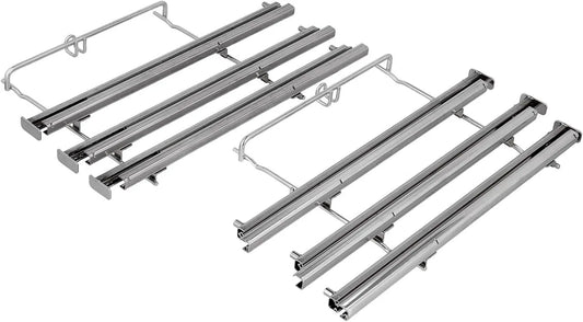 LUTH Premium Profi Parts Volledig uittrekset 3-voudig compatibel met NEFF Z13tf36x0 00577539 voor stoomoven Z13tf36x0 met voor stoomoven
