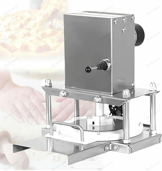 Dough Press Machine met 220V, 2.0kW, 22cm en RVS, Elektrische Pizza Dough Press Machine