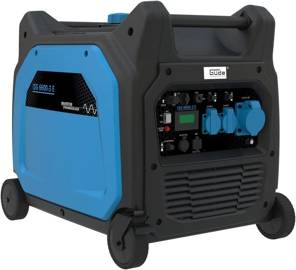 Generator met 2,1 A, 32 A, 50 Hz, 26,1 A, 10,1 kW, 0,92 l, 5 V en 5,0 A