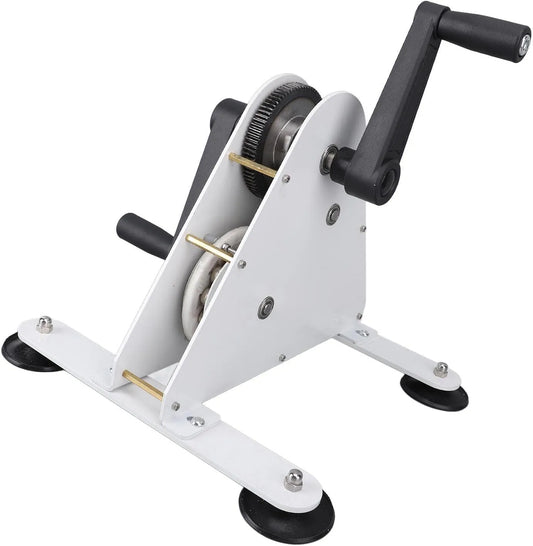 Goshyda Handslingergenerator, Handmatige Voeding met 100 W Dubbele USB Snel Opladen, geluidsarm Riemaandrijving Noodback-up voor Kamperen