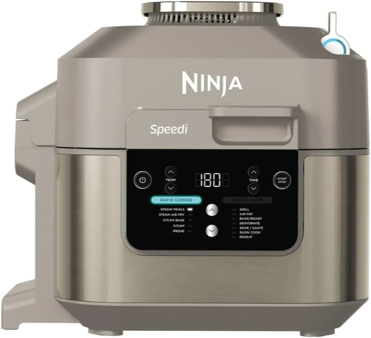Ninja Slowcooker met 10-in-1, 15 minuten, 5,7L en goud, EXCLUSIEF OP AMAZON: Kleur Steengouden. Kies je basis