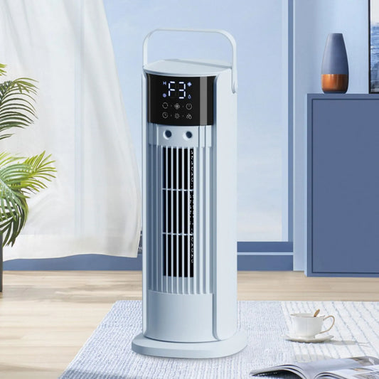 Luchtkoeler en Ventilator, 3-in-1, 3 windsnelheden, 180 graden oscillatie, 10 uur timer, geluidsarm, met afstandsbediening