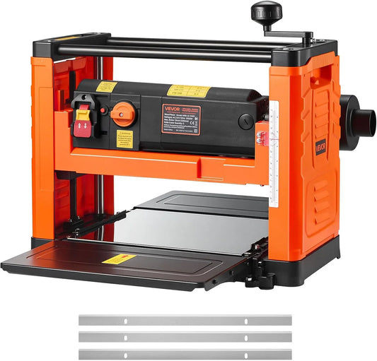Machine met 330 mm, 2000 W, 2 snelheden, aluminium en accessoires inbegrepen