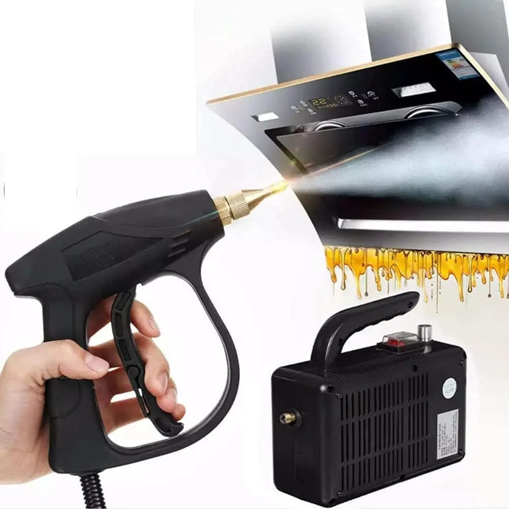 Stoomreiniger met 2600 W, 3,5 bar, 100 °C, 20 seconden, 140-170 ml, waterreservoir, handmodel en hogedrukstoom