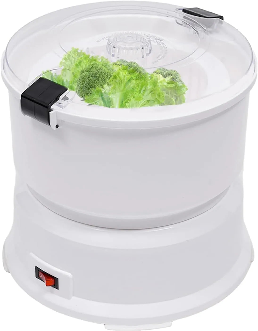 Elektrische aardappelschiller met 110-127V, 85 W, 15 minuten, RVS en wit