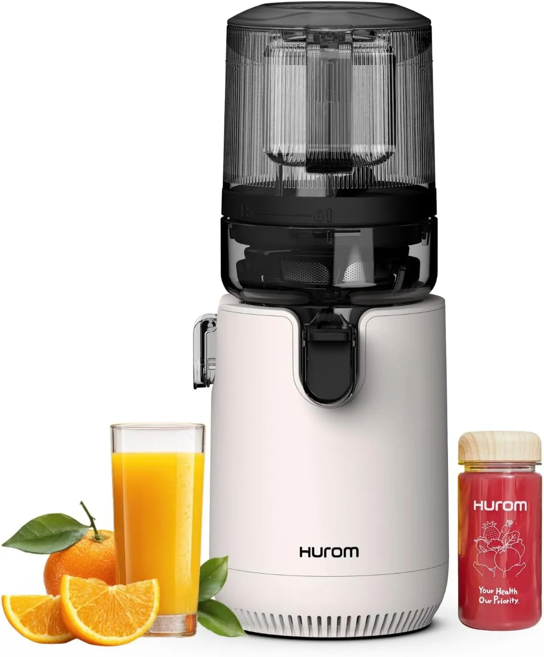 1,6 l, 150 W, Hurom E50ST Slow Juicer elektrische koude pers, model E50ST, voor groenten en fruit | 1, 1,6 l capaciteit, sapcentrifuge voor groenten