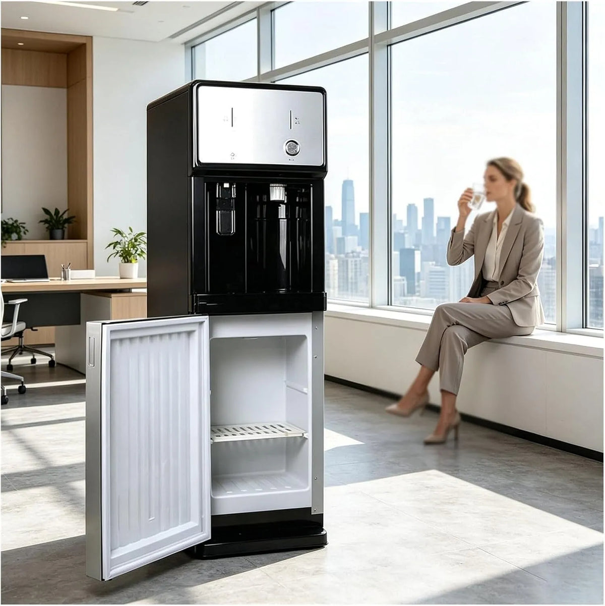 Directe Heetwaterdispenser Voor Thuis aangesloten Op De Waterleiding met 105 x 31 x 31 cm, 1/4 inch, 40°C, 220 V, 48 W, 2000 W, 0,1 l en 65 W