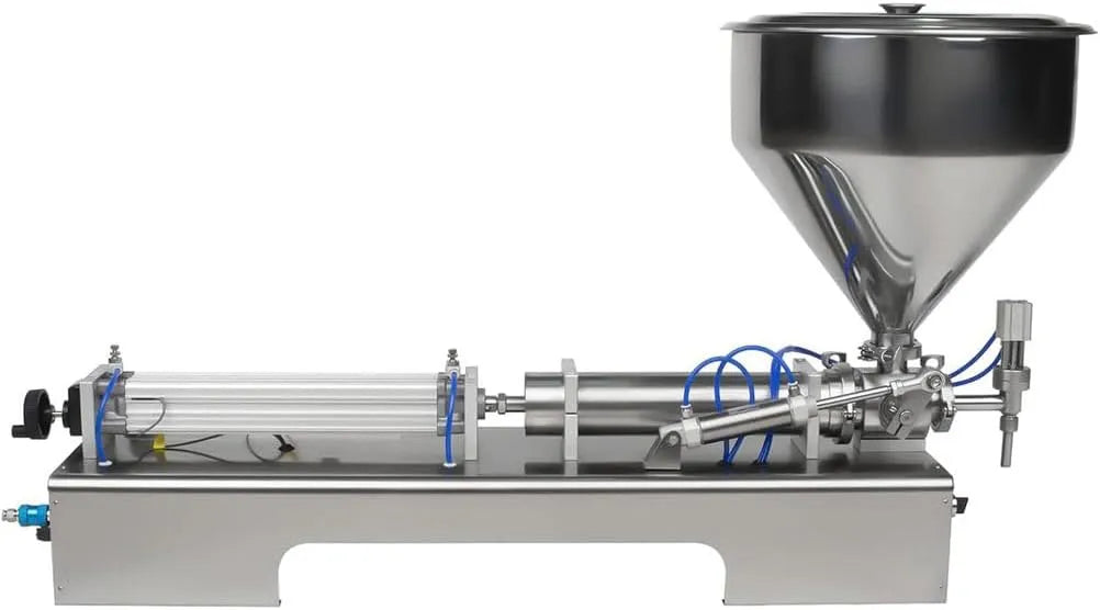 Saus inblikken machine, semi-automatische pasta vulmachine, grote capaciteit vulmachine, 100/1000 ml