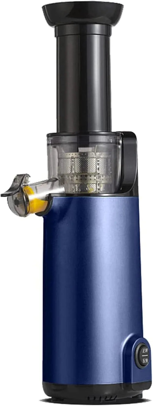 Compact Slow Juicer Koud Pers, Hoger Sapopbrengst Met 120 W Motor, Compact Slow Juicer Koud Pers, Fruit En Groente Juicer, Omgekeerde Functie