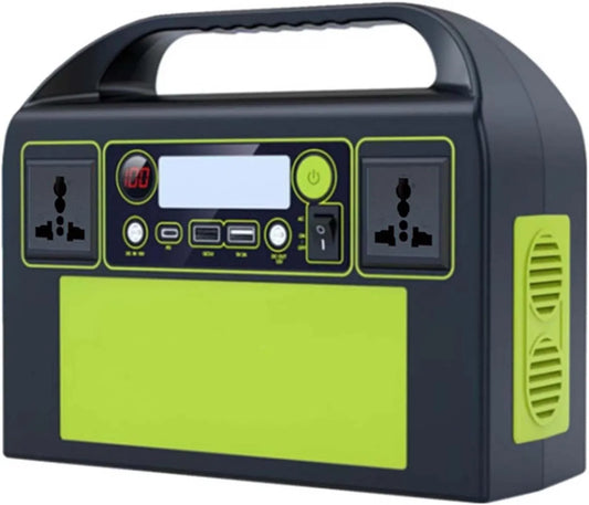 333 Wh, Zonnegenerator, voor camperkamperen, 333 Wh draagbaar krachtstation, USB multi-port powerbank, energieopslaggenerator