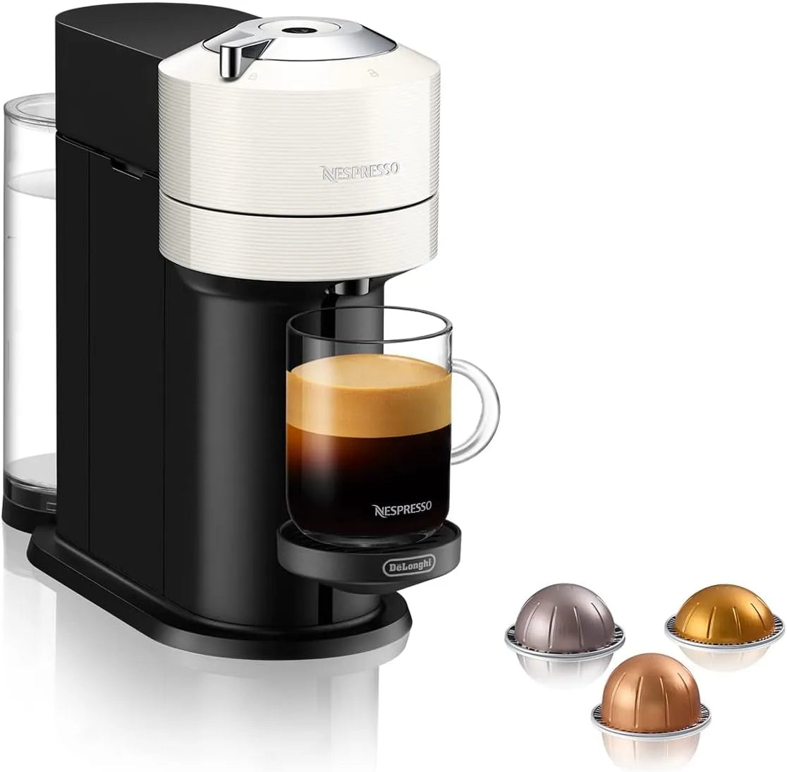 De'Longhi Espressomachine ENV120.W met 19 bar, 40 ml, 414 ml, Bluetooth en wit