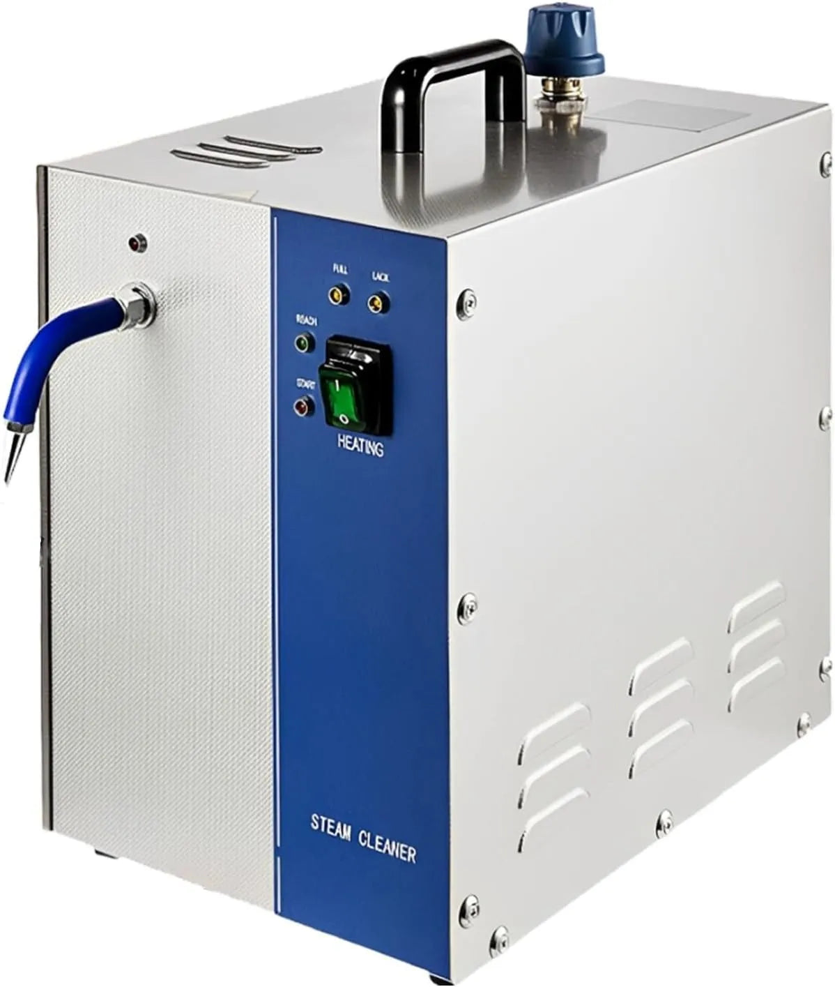 Stoomreiniger met 4L, 1300 W, 2200 W, 135 °C, 2 l, 110 V, 220 V en RVS