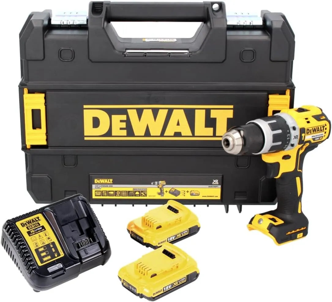 Klopboormachine, DeWalt DCD796D2-QW, 18V, 2x 2,0Ah accu's DCD796D2-QW