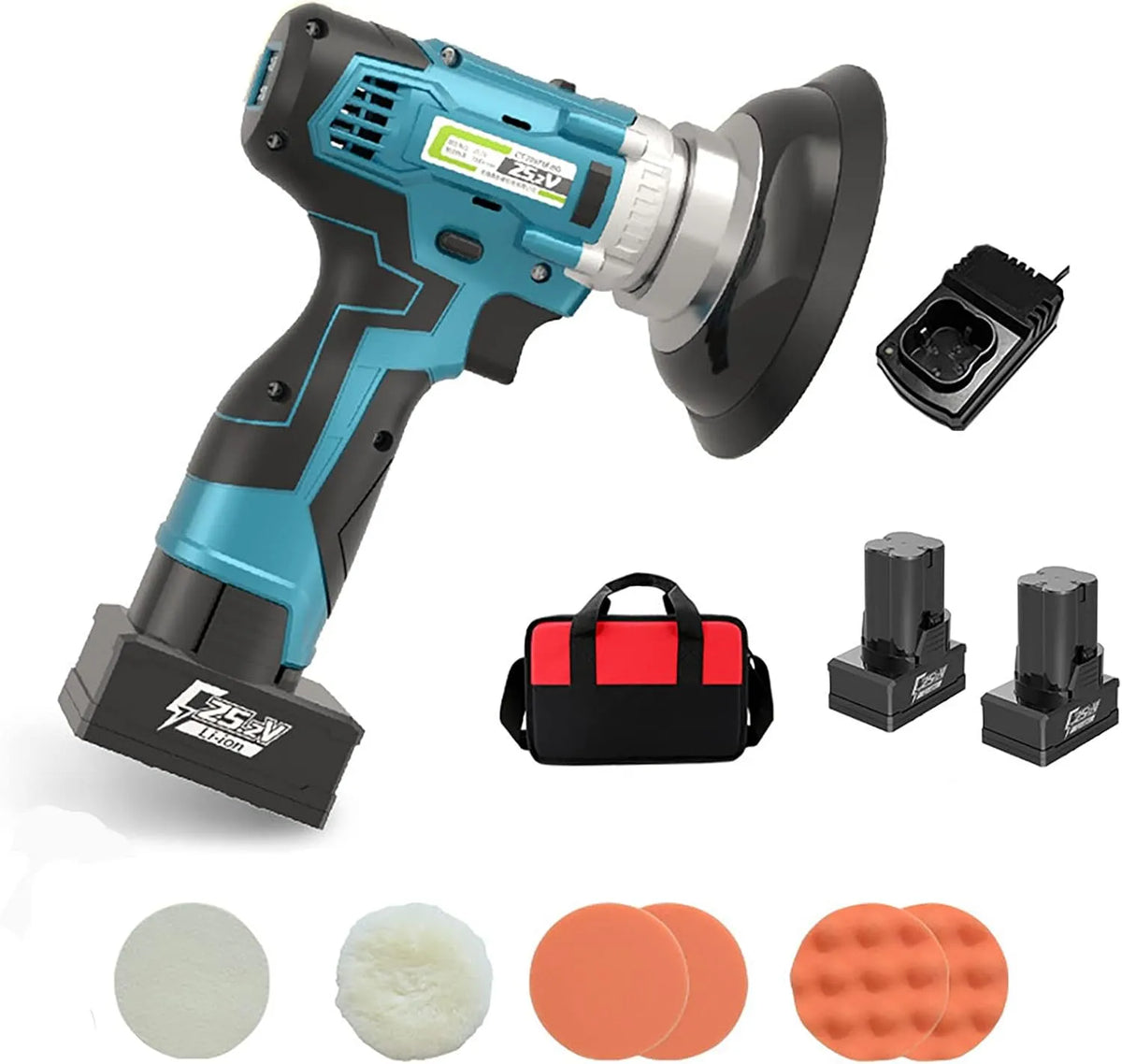 Polijstmachine, Oplaadbare Buffer Polijstmachine, Kit Draadloze Beauty Seal Glazuur Kras Reparatie