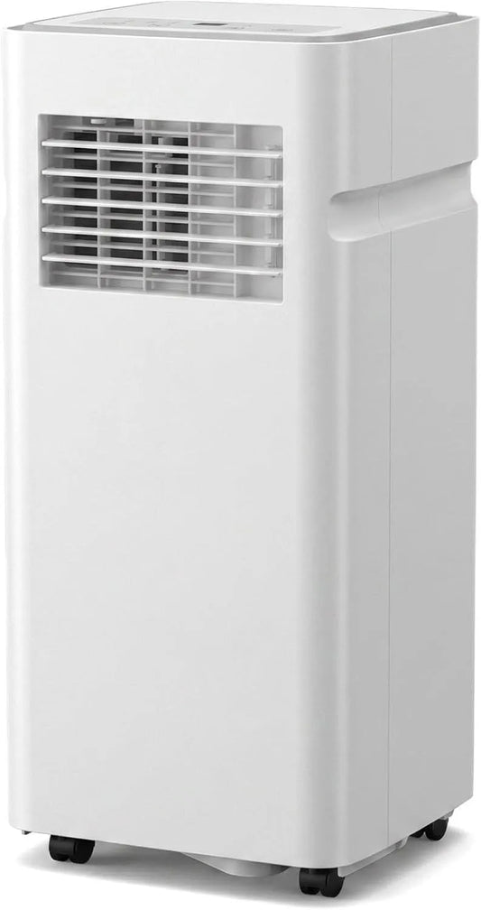 Mobiele airconditioner, Compact vrijstaand mobiele airco 5000 BTU, 24-uurs timer, Style 3, geluidsarm airconditioner voor binnen, afstandsbediening