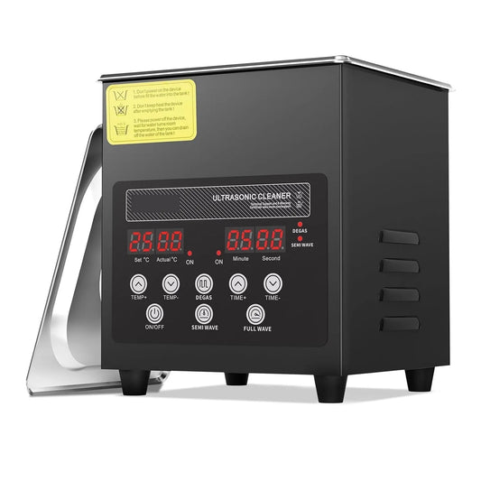 Ultrasoonreiniger, 2L, Ultrasone reiniger, Ultrasone reiniger, 2L Ultrasoon Reiniger Timer, & Verwarming 60 W 40kHz Digitale Ultrasoon