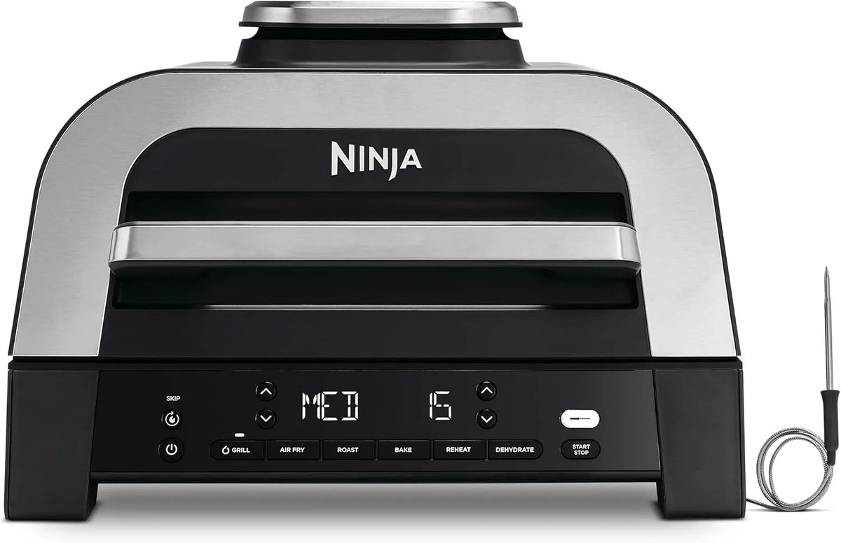 Airfryer, Ninja DG551EU, grijs/zilver, 6-in-1, 40 cm, 28,2 cm, 42 cm