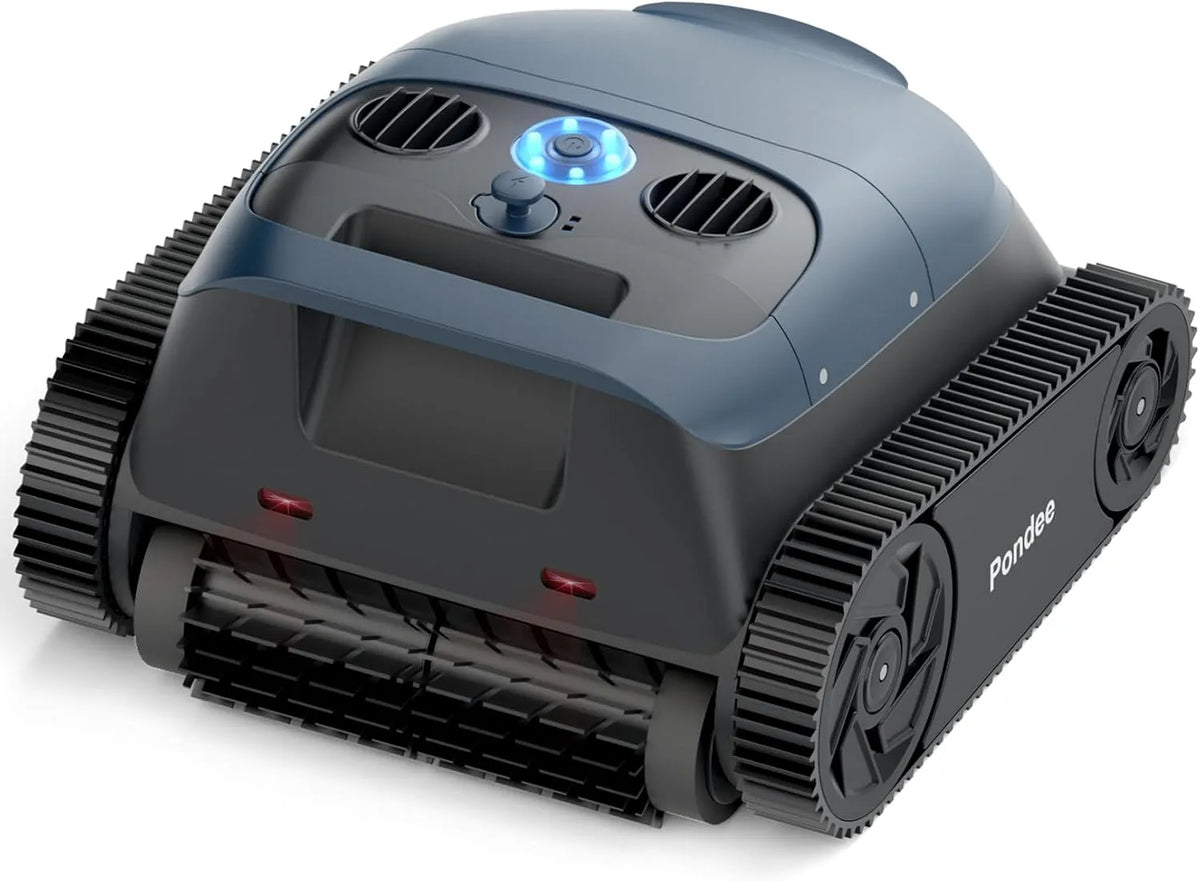 Zwembad, X8 Zwembadrobot X8, 5 modi, 42 m3/h quad-motor, 180 minuten looptijd, vloer en muur, zuigvermogen, slimme navigatie, horizontale