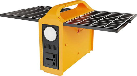 100 W 76.8 Wh Draagbaar Energiestation Back-Up Lithiumbatterij met 100 W, 76.8 Wh en zonne-energie