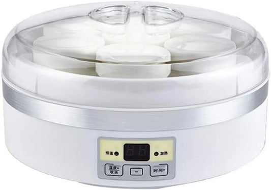 Apparaat met 236 x 268 x 148 mm, 1,5L, 2KG, 1-3 CM en RVS, Automatische Yoghurt Machine-Yoghurt Machine Commercieel