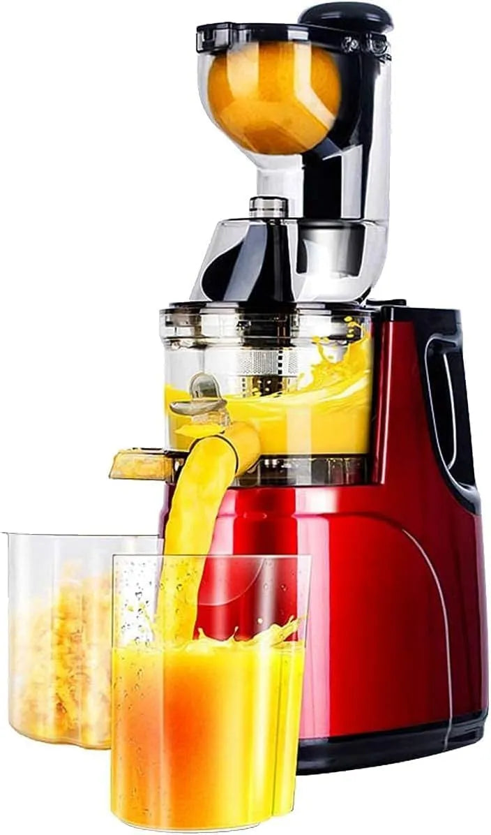 Machine, volautomatische commerciële sapmachine voor fruit en groenten, grootkaliber ruwe sap- en restscheiding