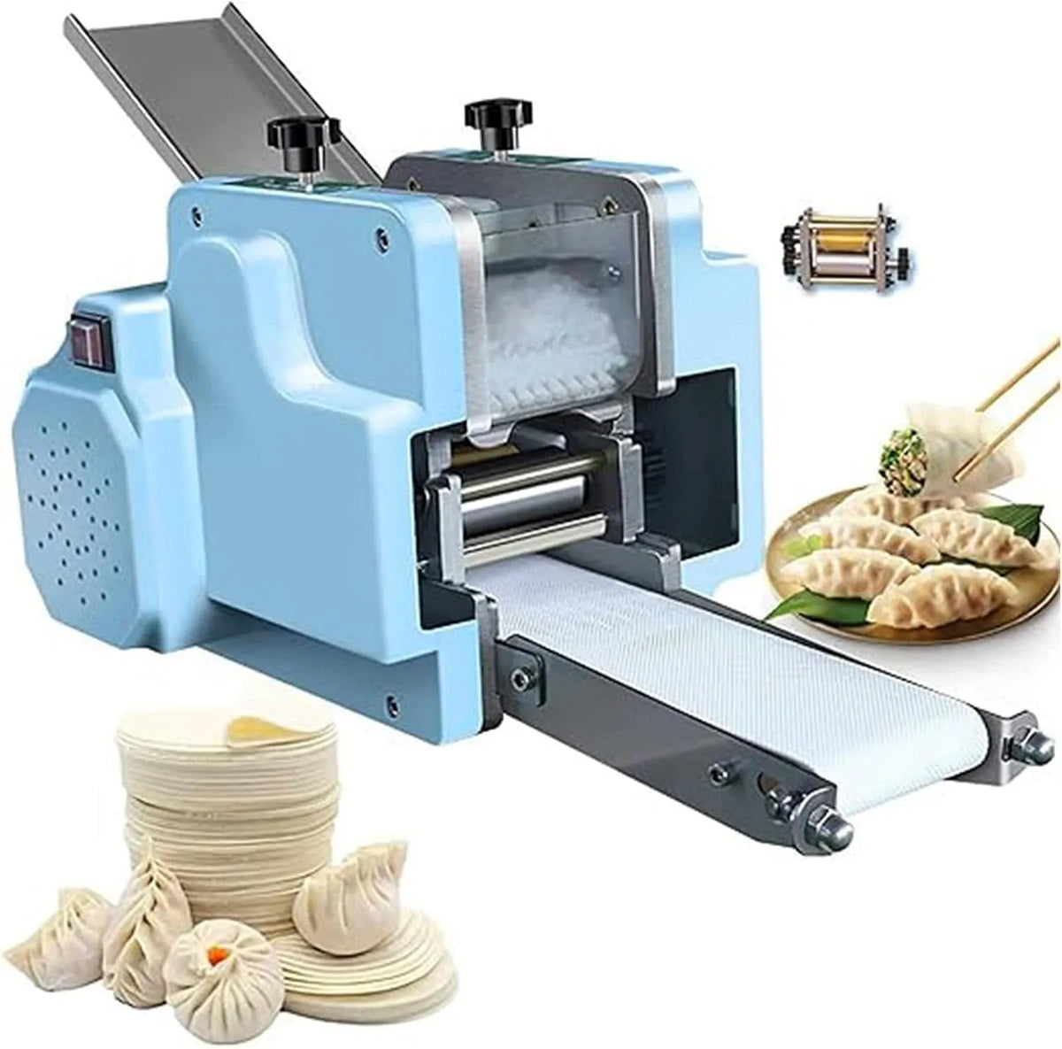 Skin Wonton/Maker Machine, 140 W, Automatische Dumpling Skin Wonton/Maker Machine
