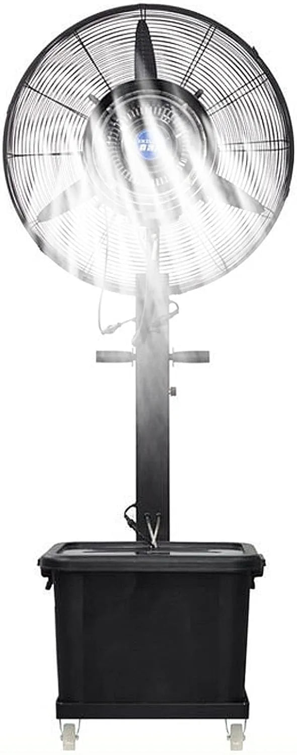 Ventilator met 42L, 3 snelheden, 5-12 °C, 10 uur, waterreservoir en oscillatiefunctie